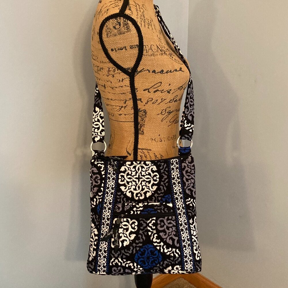 Vera Bradley Hipster Crossbody Bag Canterberry Cobalt